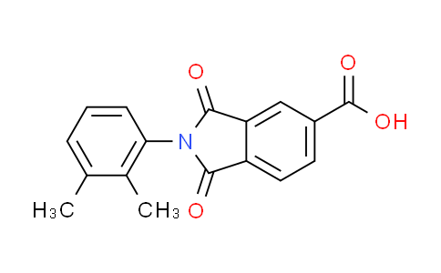 CAS No. 294667-08-6, 2-(2,3-dimethylphenyl)-1,3-dioxoisoindoline-5-carboxylic acid