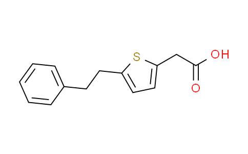 CAS No. 413574-94-4, [5-(2-phenylethyl)-2-thienyl]acetic acid