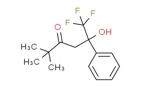 CAS No. 146801-16-3, 6,6,6-trifluoro-5-hydroxy-2,2-dimethyl-5-phenylhexan-3-one