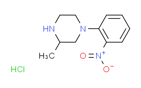CAS No. 299425-74-4, 3-methyl-1-(2-nitrophenyl)piperazine hydrochloride