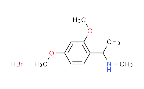 CAS No. 1609409-40-6, [1-(2,4-dimethoxyphenyl)ethyl]methylamine hydrobromide