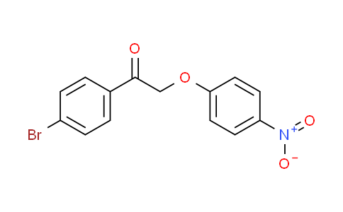 CAS No. 111946-84-0, 1-(4-bromophenyl)-2-(4-nitrophenoxy)ethanone
