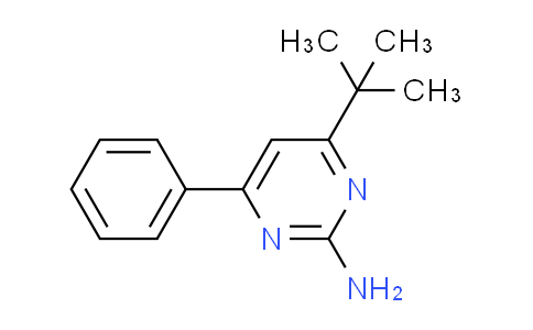 CAS No. 313505-80-5, 4-tert-butyl-6-phenyl-2-pyrimidinamine