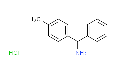 CAS No. 5267-49-2, [(4-methylphenyl)(phenyl)methyl]amine hydrochloride