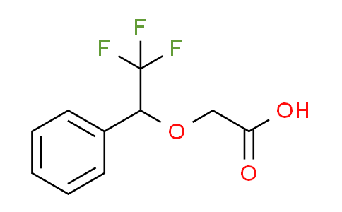 CAS No. 53623-80-6, (2,2,2-trifluoro-1-phenylethoxy)acetic acid