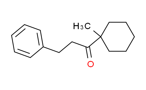 CAS No. 634592-46-4, 1-(1-methylcyclohexyl)-3-phenylpropan-1-one
