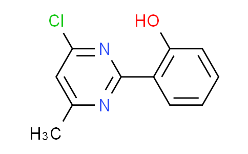 CAS No. 172902-25-9, 2-(4-chloro-6-methylpyrimidin-2-yl)phenol