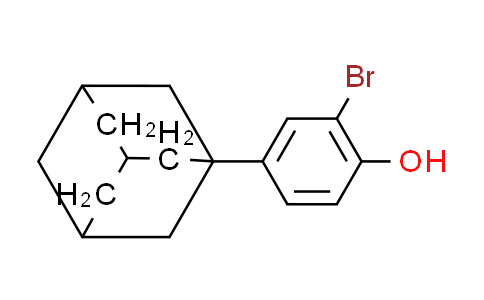 CAS No. 63013-55-8, 4-(1-adamantyl)-2-bromophenol