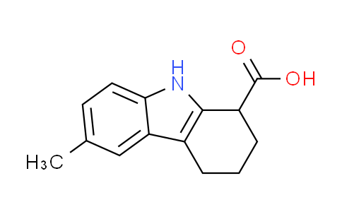CAS No. 49844-27-1, 6-methyl-2,3,4,9-tetrahydro-1H-carbazole-1-carboxylic acid