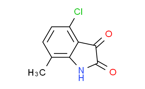 CAS No. 61258-72-8, 4-chloro-7-methyl-1H-indole-2,3-dione