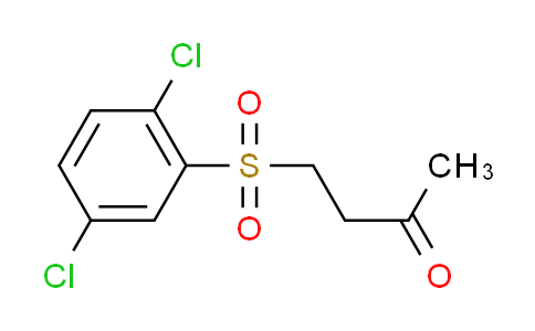 CAS No. 336195-37-0, 4-[(2,5-dichlorophenyl)sulfonyl]butan-2-one