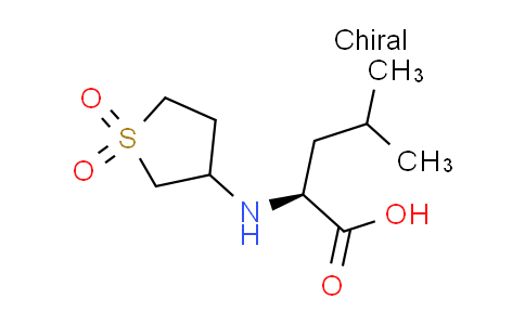 CAS No. 792893-05-1, N-(1,1-dioxidotetrahydro-3-thienyl)leucine