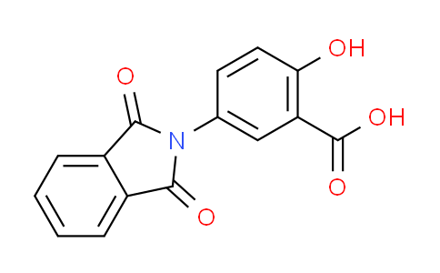 CAS No. 168903-55-7, 5-(1,3-dioxo-1,3-dihydro-2H-isoindol-2-yl)-2-hydroxybenzoic acid