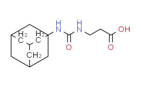 CAS No. 33205-70-8, N-[(1-adamantylamino)carbonyl]-beta-alanine