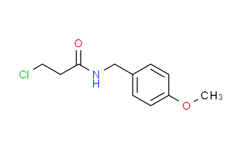 CAS No. 2364-76-3, 3-chloro-N-(4-methoxybenzyl)propanamide