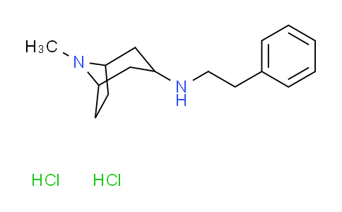 CAS No. 465534-76-3, 8-methyl-N-(2-phenylethyl)-8-azabicyclo[3.2.1]octan-3-amine dihydrochloride