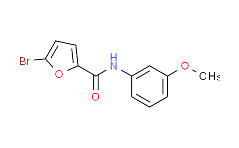 CAS No. 75991-00-3, 5-bromo-N-(3-methoxyphenyl)-2-furamide