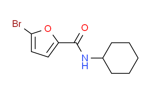 CAS No. 117845-24-6, 5-bromo-N-cyclohexyl-2-furamide