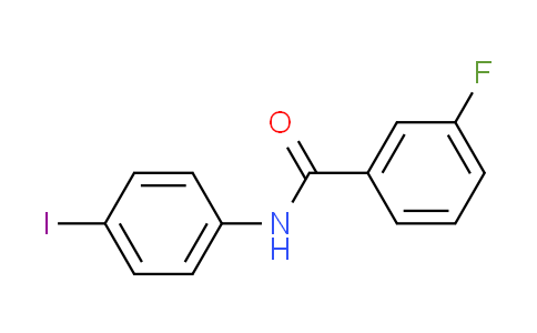 CAS No. 304882-37-9, 3-fluoro-N-(4-iodophenyl)benzamide