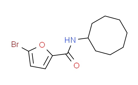CAS No. 310453-09-9, 5-bromo-N-cyclooctyl-2-furamide