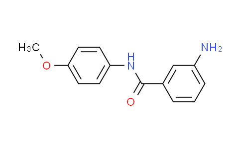CAS No. 115175-19-4, 3-amino-N-(4-methoxyphenyl)benzamide