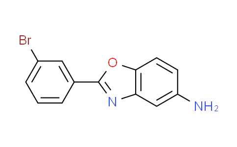 CAS No. 293737-81-2, 2-(3-bromophenyl)-1,3-benzoxazol-5-amine