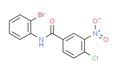 CAS No. 349619-73-4, N-(2-bromophenyl)-4-chloro-3-nitrobenzamide