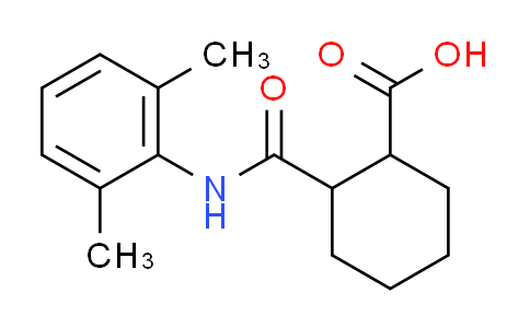 CAS No. 414882-11-4, 2-{[(2,6-dimethylphenyl)amino]carbonyl}cyclohexanecarboxylic acid