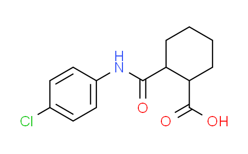 CAS No. 101937-67-1, 2-{[(4-chlorophenyl)amino]carbonyl}cyclohexanecarboxylic acid