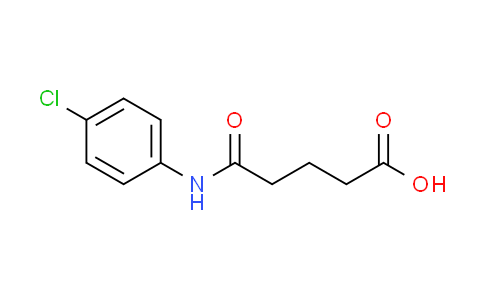 CAS No. 40828-92-0, 5-[(4-chlorophenyl)amino]-5-oxopentanoic acid