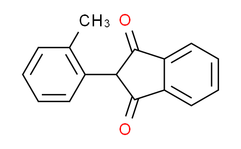 CAS No. 15432-97-0, 2-(2-methylphenyl)-1H-indene-1,3(2H)-dione