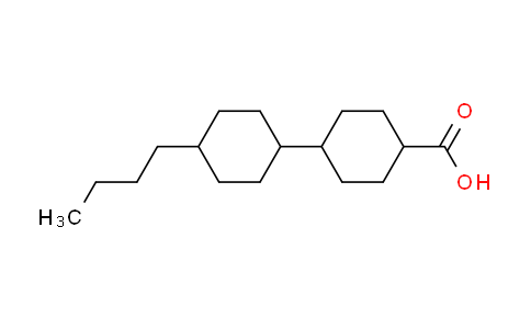 CAS No. 1126675-09-9, 4'-butyl-1,1'-bi(cyclohexyl)-4-carboxylic acid