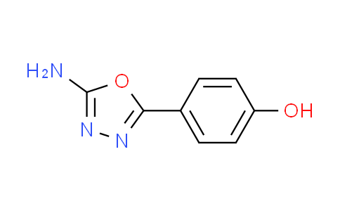 CAS No. 1750-79-4, 4-(5-amino-1,3,4-oxadiazol-2-yl)phenol