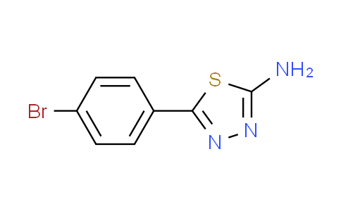CAS No. 13178-12-6, 5-(4-bromophenyl)-1,3,4-thiadiazol-2-amine