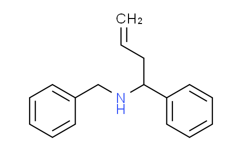 CAS No. 88381-98-0, N-benzyl-1-phenylbut-3-en-1-amine