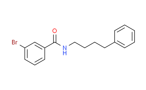 CAS No. 333396-16-0, 3-bromo-N-(4-phenylbutyl)benzamide