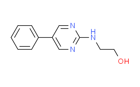 CAS No. 298217-37-5, 2-[(5-phenyl-2-pyrimidinyl)amino]ethanol