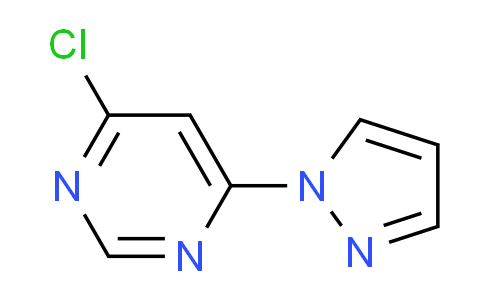 CAS No. 114833-95-3, 4-chloro-6-(1H-pyrazol-1-yl)pyrimidine