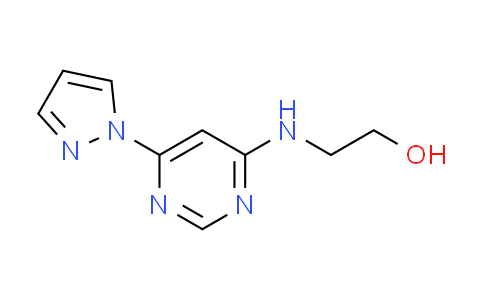 CAS No. 415699-68-2, 2-{[6-(1H-pyrazol-1-yl)-4-pyrimidinyl]amino}ethanol