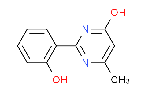 CAS No. 76467-22-6, 2-(2-hydroxyphenyl)-6-methyl-4-pyrimidinol
