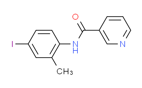 CAS No. 319428-83-6, N-(4-iodo-2-methylphenyl)nicotinamide