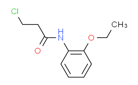 CAS No. 334504-88-0, 3-chloro-N-(2-ethoxyphenyl)propanamide