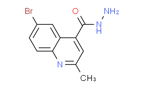 CAS No. 215778-63-5, 6-bromo-2-methylquinoline-4-carbohydrazide