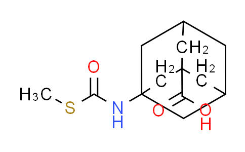 CAS No. 342046-29-1, 3-{[(methylthio)carbonyl]amino}adamantane-1-carboxylic acid