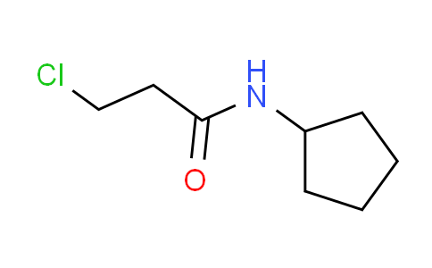 CAS No. 349403-75-4, 3-chloro-N-cyclopentylpropanamide