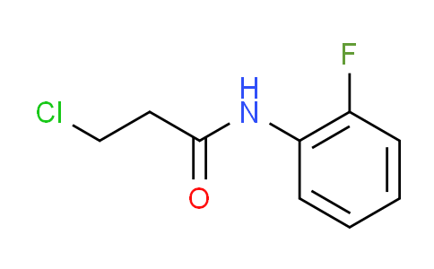 CAS No. 349097-66-1, 3-chloro-N-(2-fluorophenyl)propanamide
