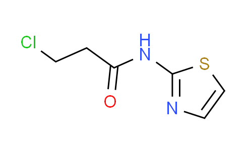 CAS No. 26774-38-9, 3-chloro-N-1,3-thiazol-2-ylpropanamide