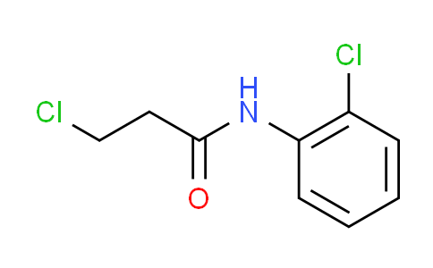 CAS No. 21261-72-3, 3-chloro-N-(2-chlorophenyl)propanamide