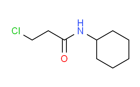 CAS No. 61872-76-2, 3-chloro-N-cyclohexylpropanamide