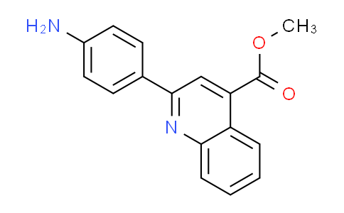 CAS No. 94541-55-6, methyl 2-(4-aminophenyl)quinoline-4-carboxylate